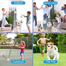 PAKSPAK 6 Pack Moon Space Ball, Bouncy Balls for