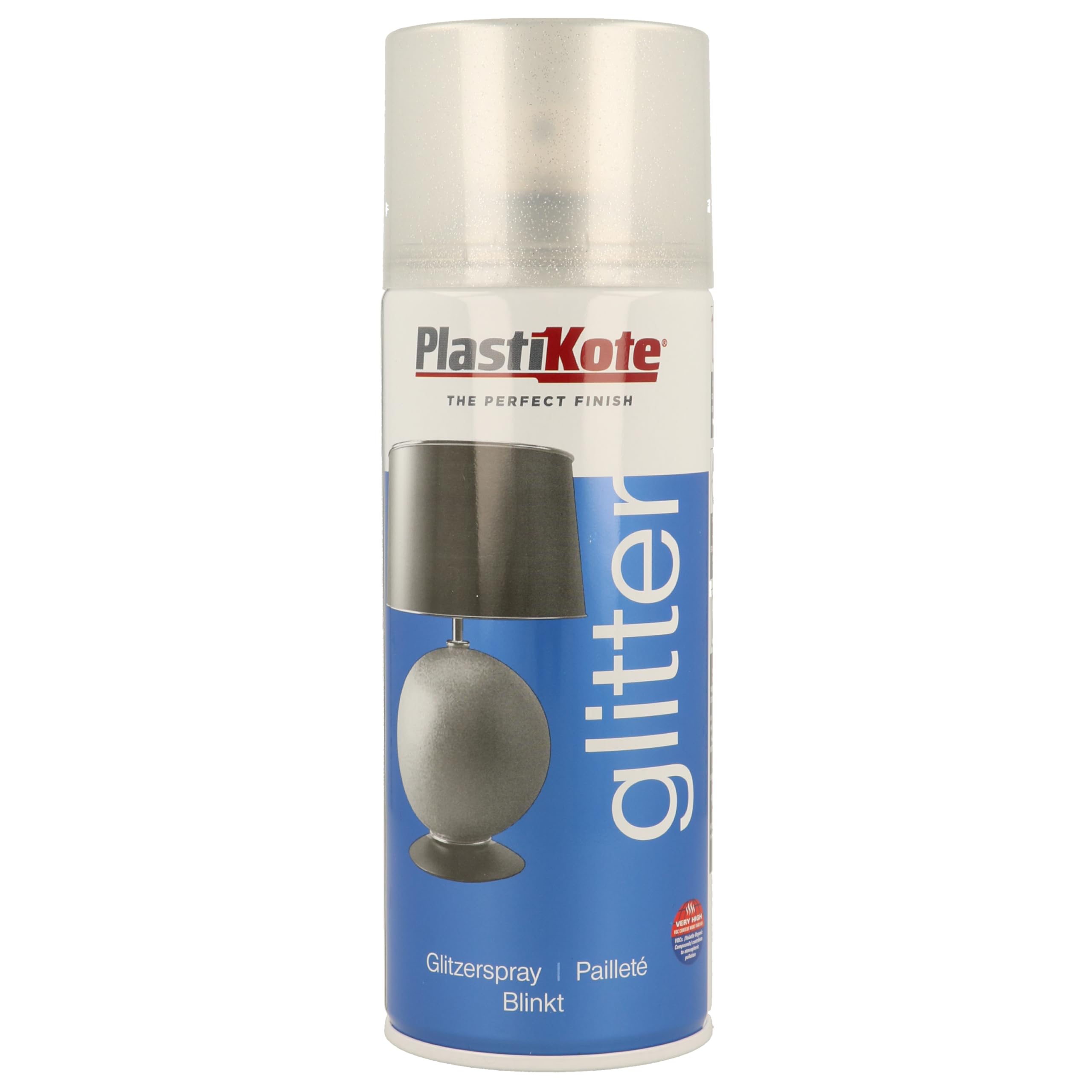Plasti-kote 173 400ml Glitter Effect - Silver