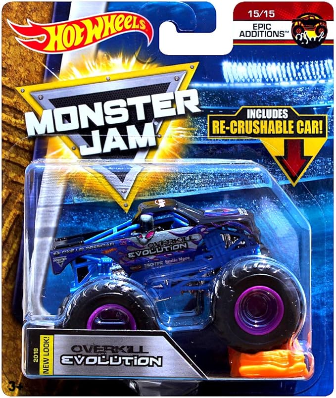 overkill evolution monster truck toy