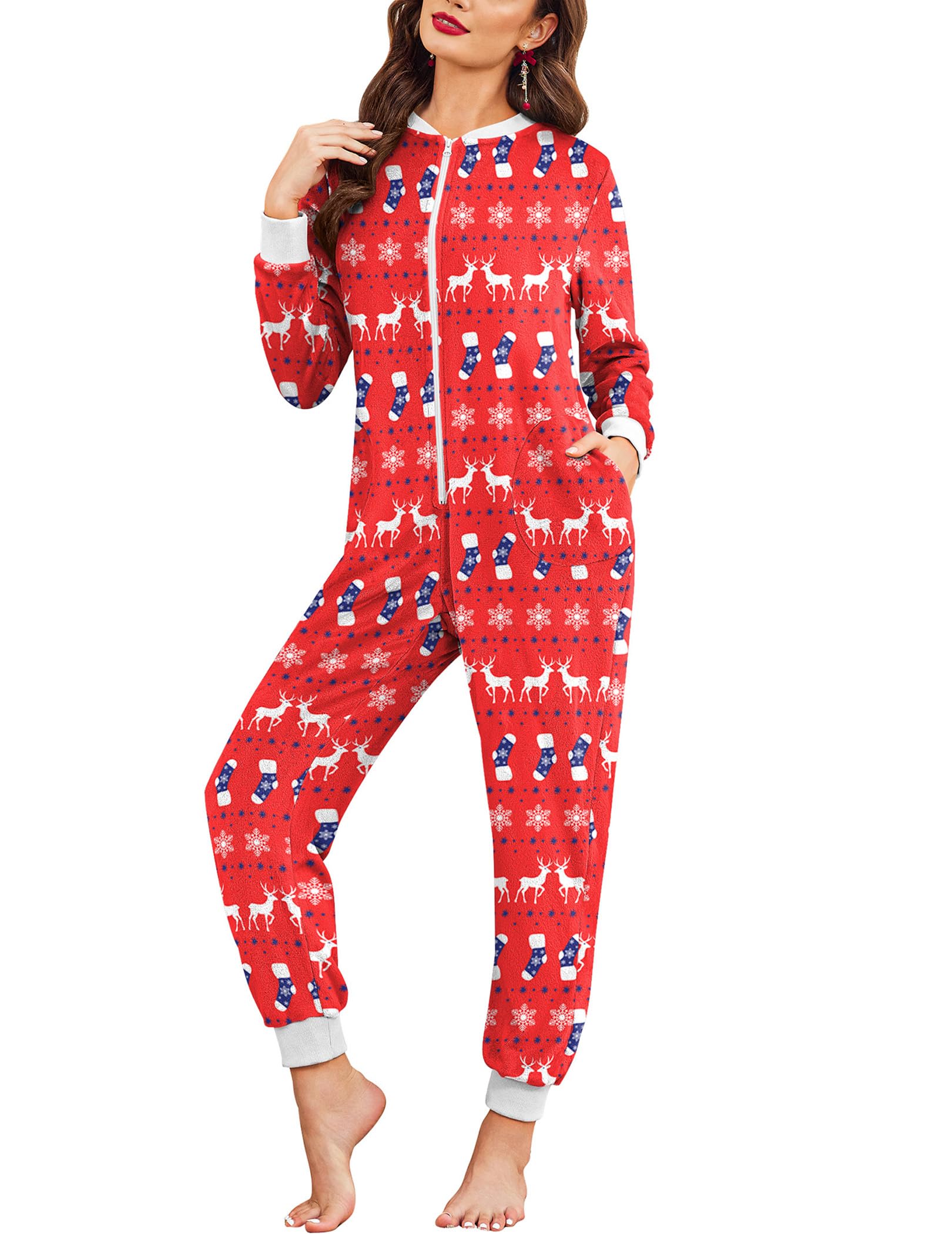 Christmas One Piece Pajamas