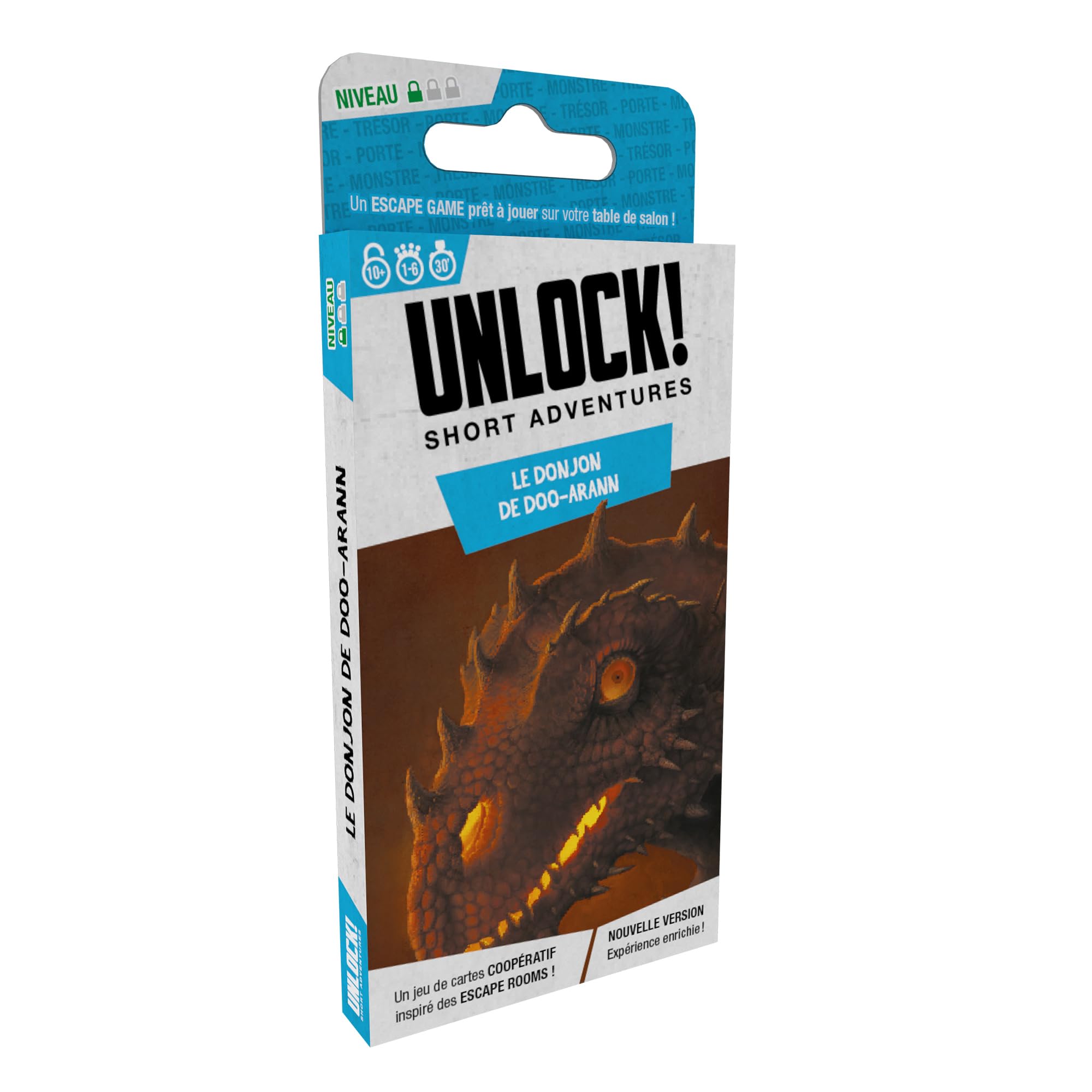 Asmodee | Unlock! Short 2 - The Awakening of the Mummy | Card Game | Ages 10+ | 1-6 Players | 30 Minutes Playing Time