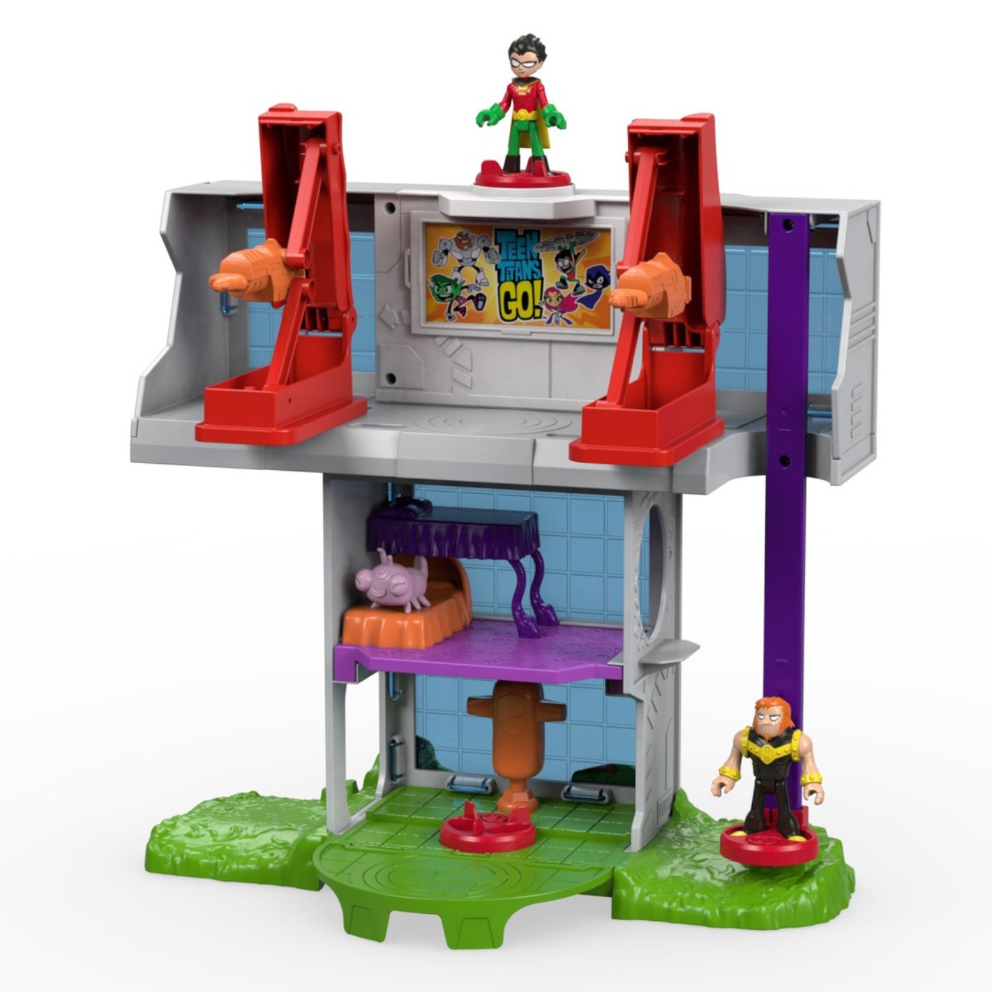 NEW BEST Fisher Price Imaginext Teen Titans Go Tower Play set Boy Toy