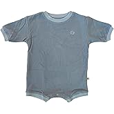 About Baby Shop Geneve Oversized Brushed Jersey Romper - Angel Wing Embroidery - Cozy