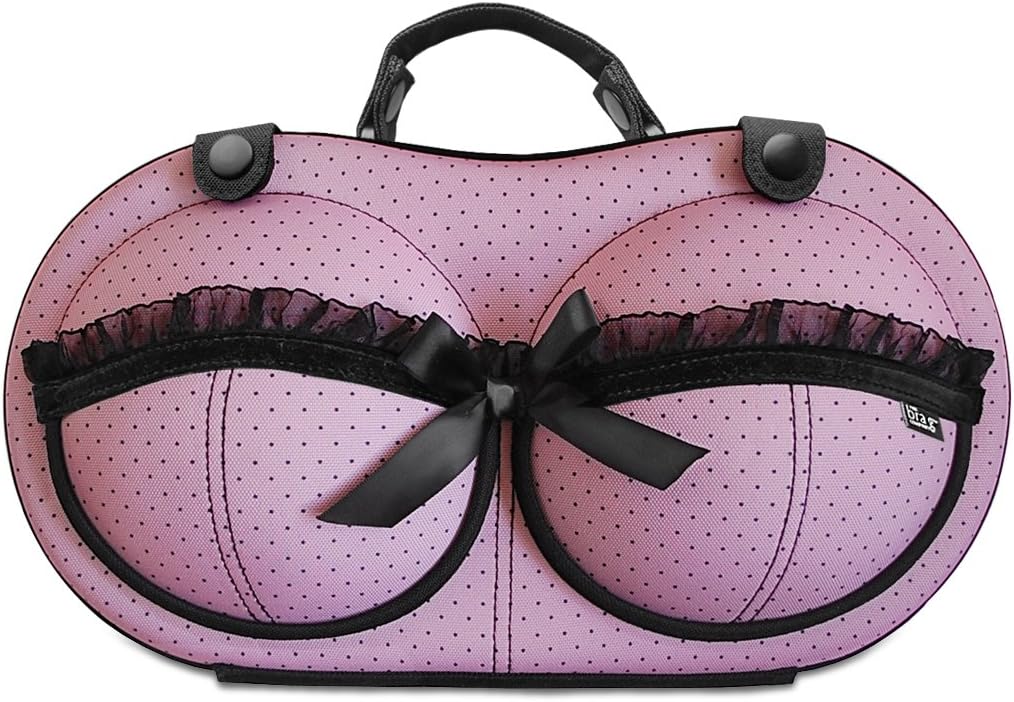 Bra & Lingerie Travel Case - Bra Organizer Storage Bag - For Bra Sizes 30A-36C