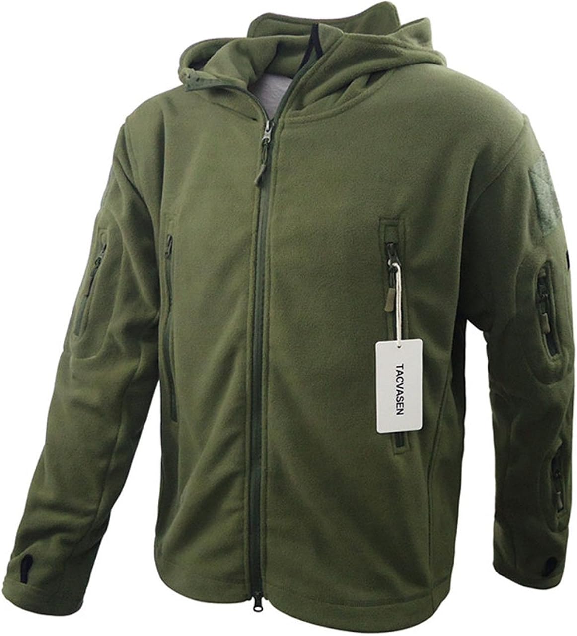 refire gear men's warm military tactical sport fleece hoodie jacket