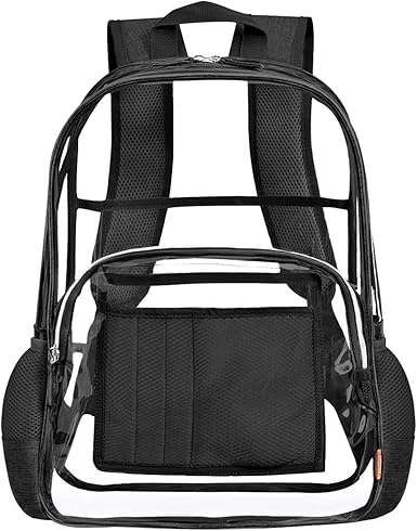 clear backpack men