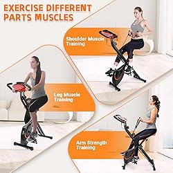 Exercise Bike, MOSUNY 5-in-1 Recumbent Exercise