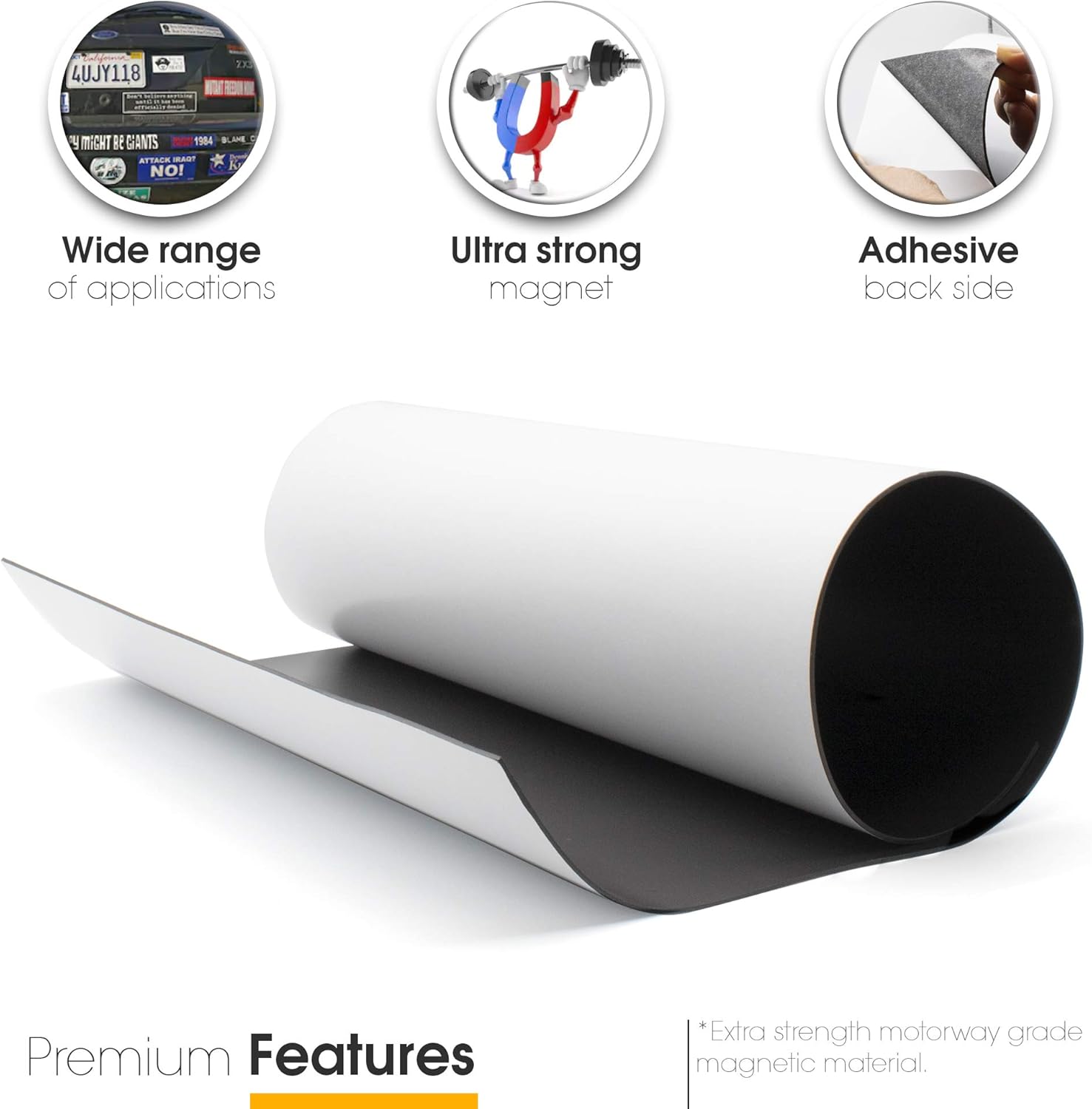 TMS Large Self-Adhesive Magnetic Sheet - Image 3