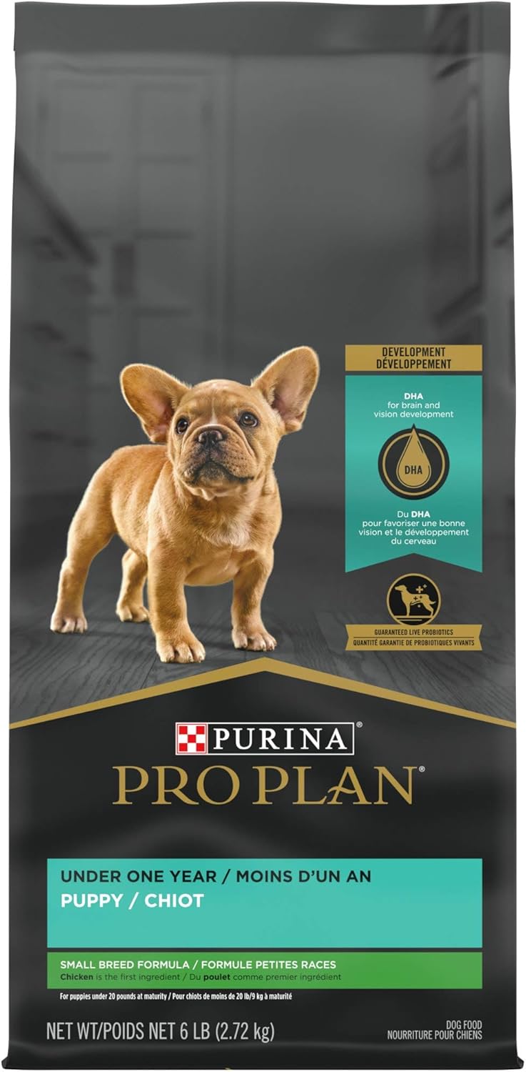 Pro Plan Purina Focus Small Breed Chicken Rice Dry Puppy Food (6 Lb)