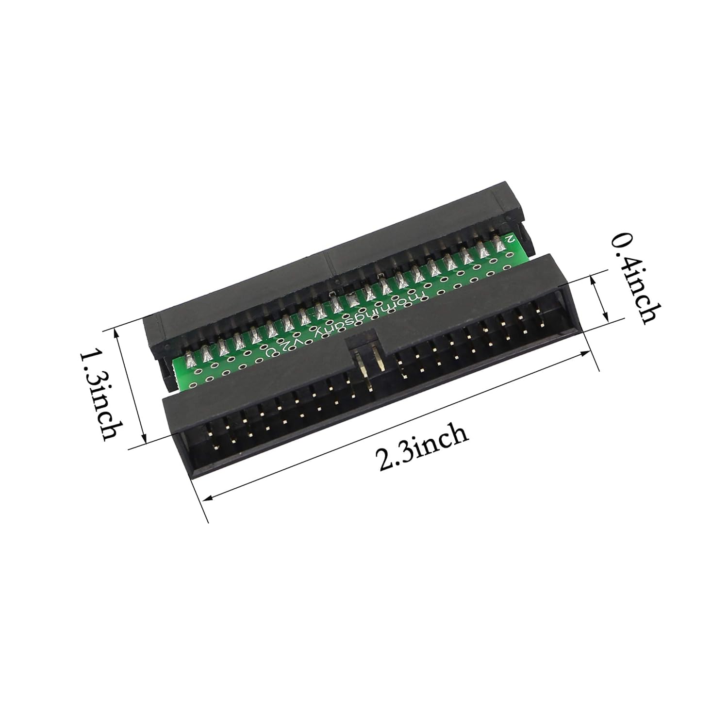 PNGKNYOCN IDE 40 Pin Male to Male Hard Drive Adapter 3.5 inch Hard Disk Interface Male to Male Plug Industrial Computer POS Machine IDE Electronic Disk Adapter (Parallel Type) - Image 4