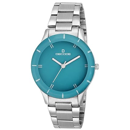 Analogue Turquoise Dial Women's Watch -Lr025Ch Elite Blue Dial