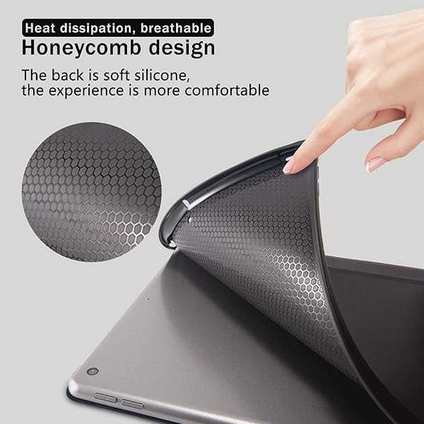 Diseado para iPad 10 2 Inch 8th Gen 2020 7th Generation 2019 Case Slim Soft Silicone Smart Trifold Stand Funda Protectora de Cuerpo Completo para nios Color D Size 2019 iPad 10 2 Inch