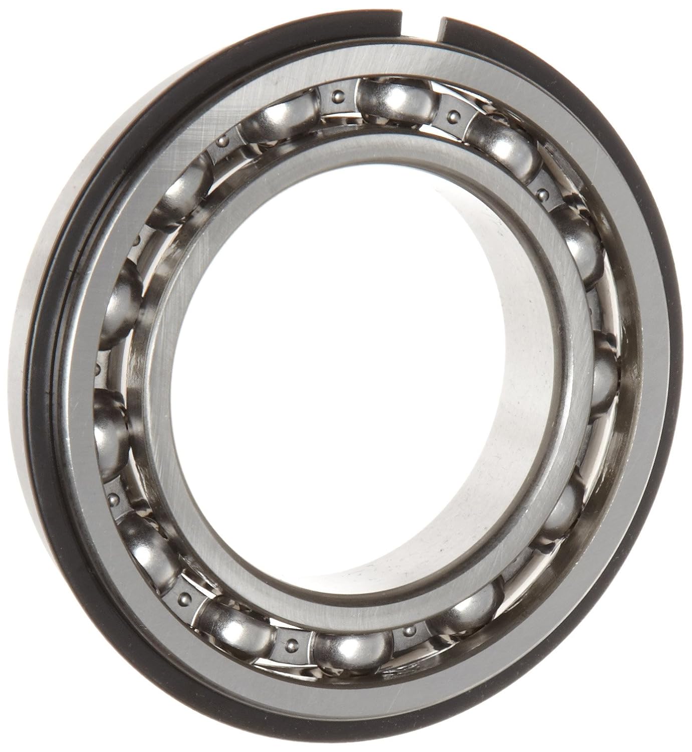 WJB 6007NR Deep Groove Ball Bearing, Snap Ring, Metric, 35mm ID, 62mm