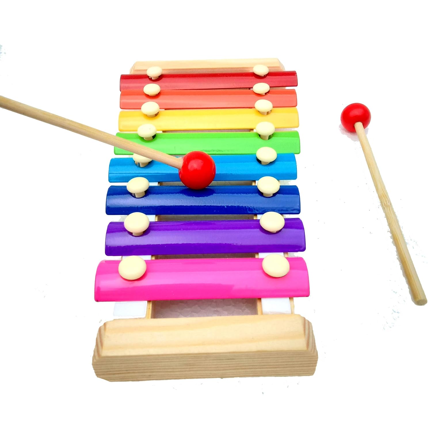 Little Monkey Wooden Xylophone Musical Toy for Children with 8 Note Big 