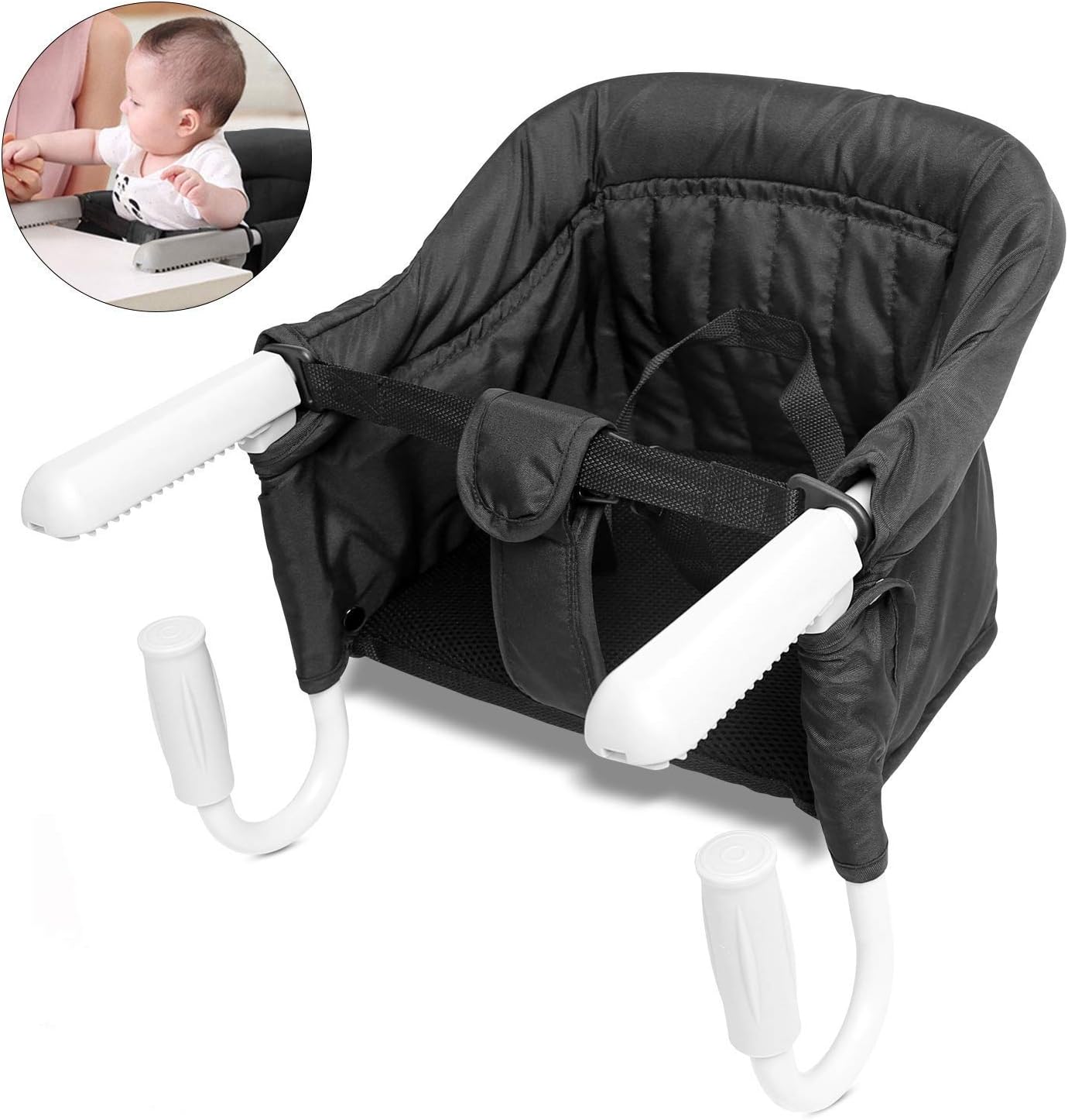Defeng Folding Baby High Chair Seat With Seat Belt For Home And Travel