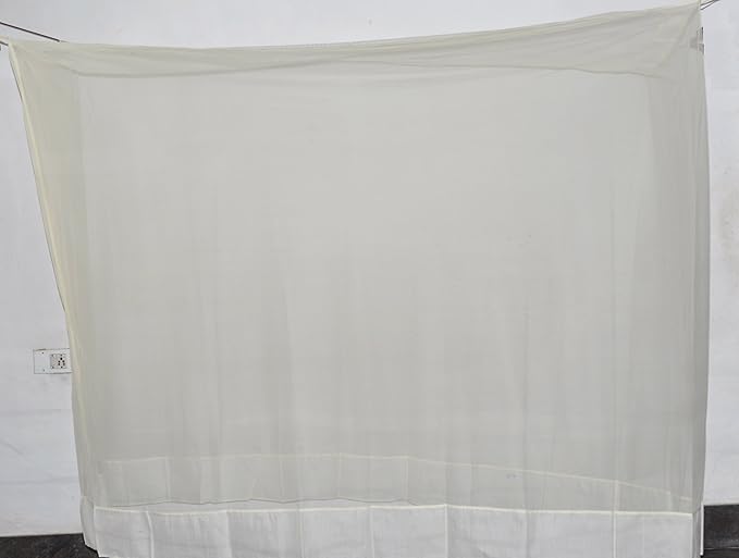 Fashion Centre Polyster Mosquito net 5*6.5ft, Cream