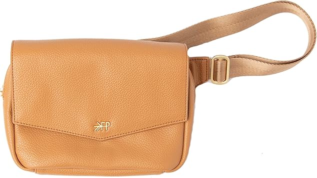 tan waist bag