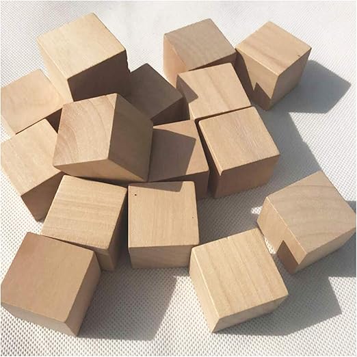 5cm wooden blocks