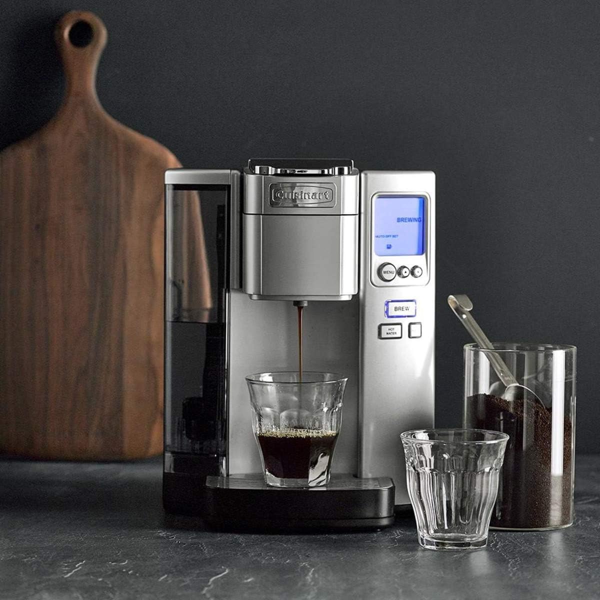 Cuisinart SS-10P1 Premium Single-Serve Coffeemaker Coffemaker, 72 Oz, Silver: Kitchen & Dining
