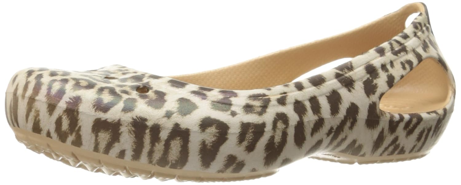crocs women's kadee graphic w ballet flats