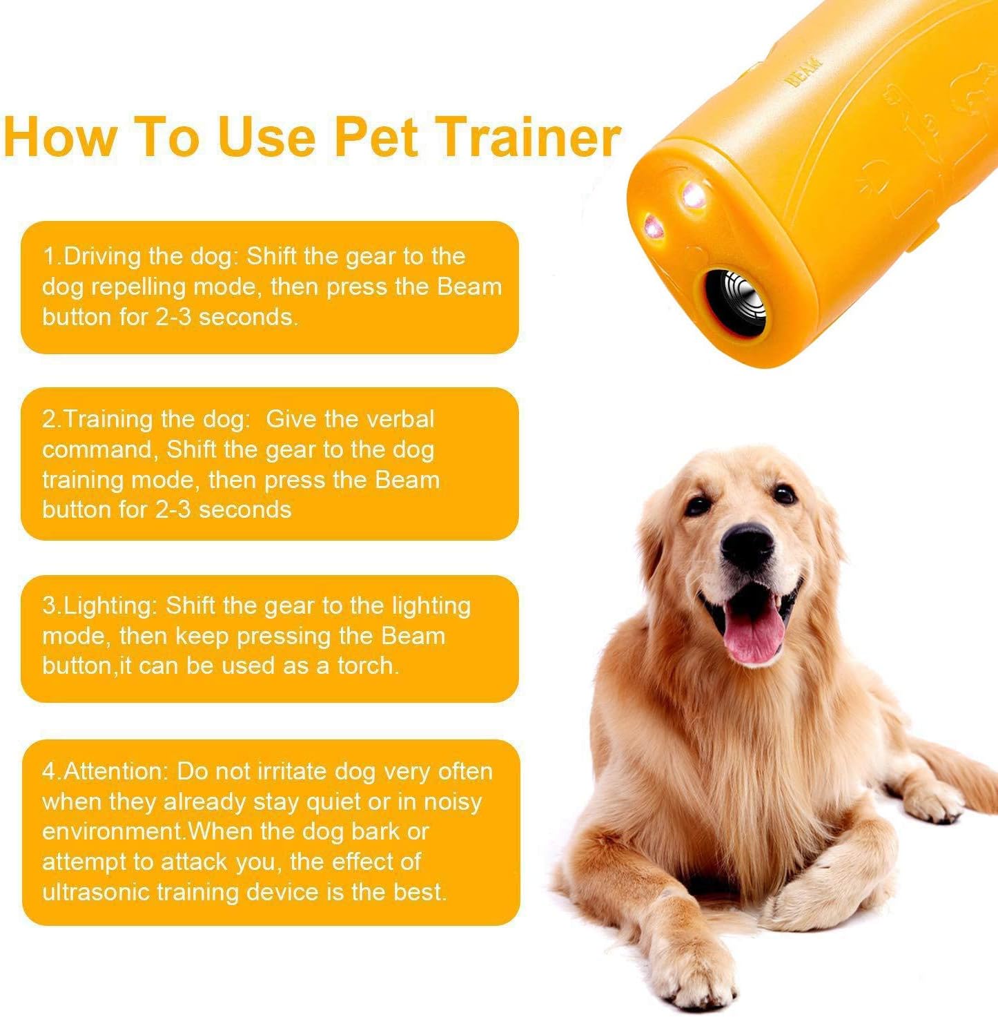 device to stop dog whining