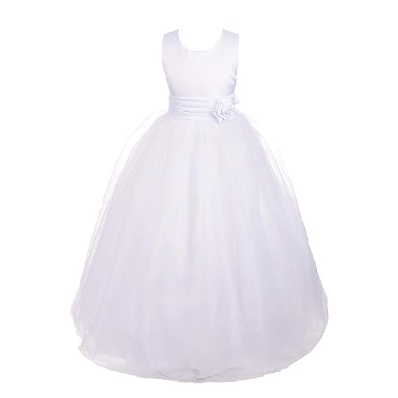 empire waist flower girl dress