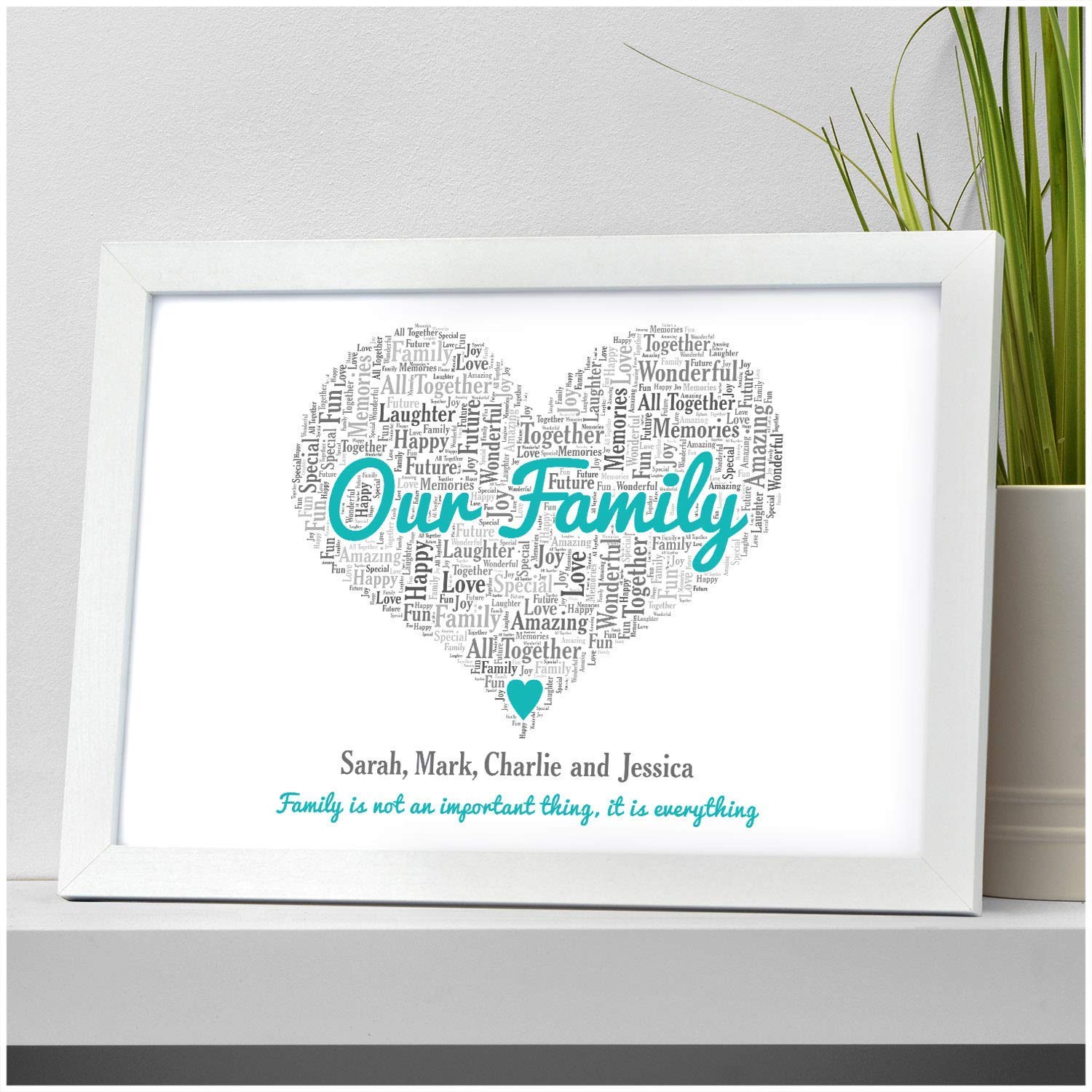 Our Family Personalised Family is 