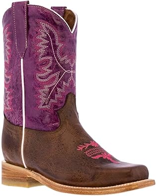 kids purple cowboy boots