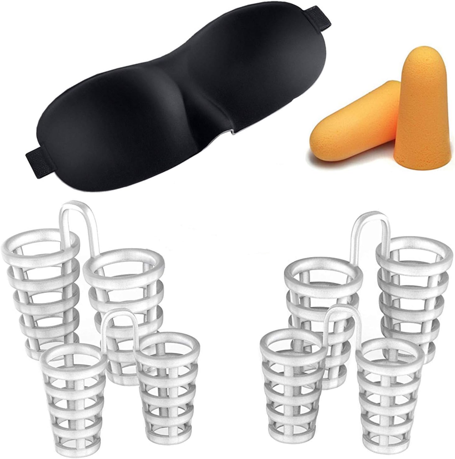 Anti Snoring Stop Snoring Nose Vent, 3D Sleep Mask Ear