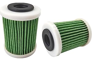 HeuroFosh 6P3WS24A Primary Fuel Filter Element for Yamaha 150 175 200 225 250 300 350 HP Outboard Engines 2 PCS 6P3-WS24A-01 6P3-24563-01 Sierra 18-79809