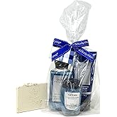 Bath & Body Works Men's Collection Ocean Mini 3 Piece Gift Bag Set with a Natural Oats Sample Soap - Travel Size