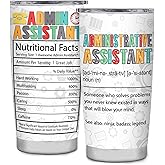 CaringTee Administrative Assistant Gifts,Administrative Assistants Appreciation Gifts, Administrative Assistant Tumbler 20oz, Gifts for Administrative Assistant Day, New Assistant Principal Gifts