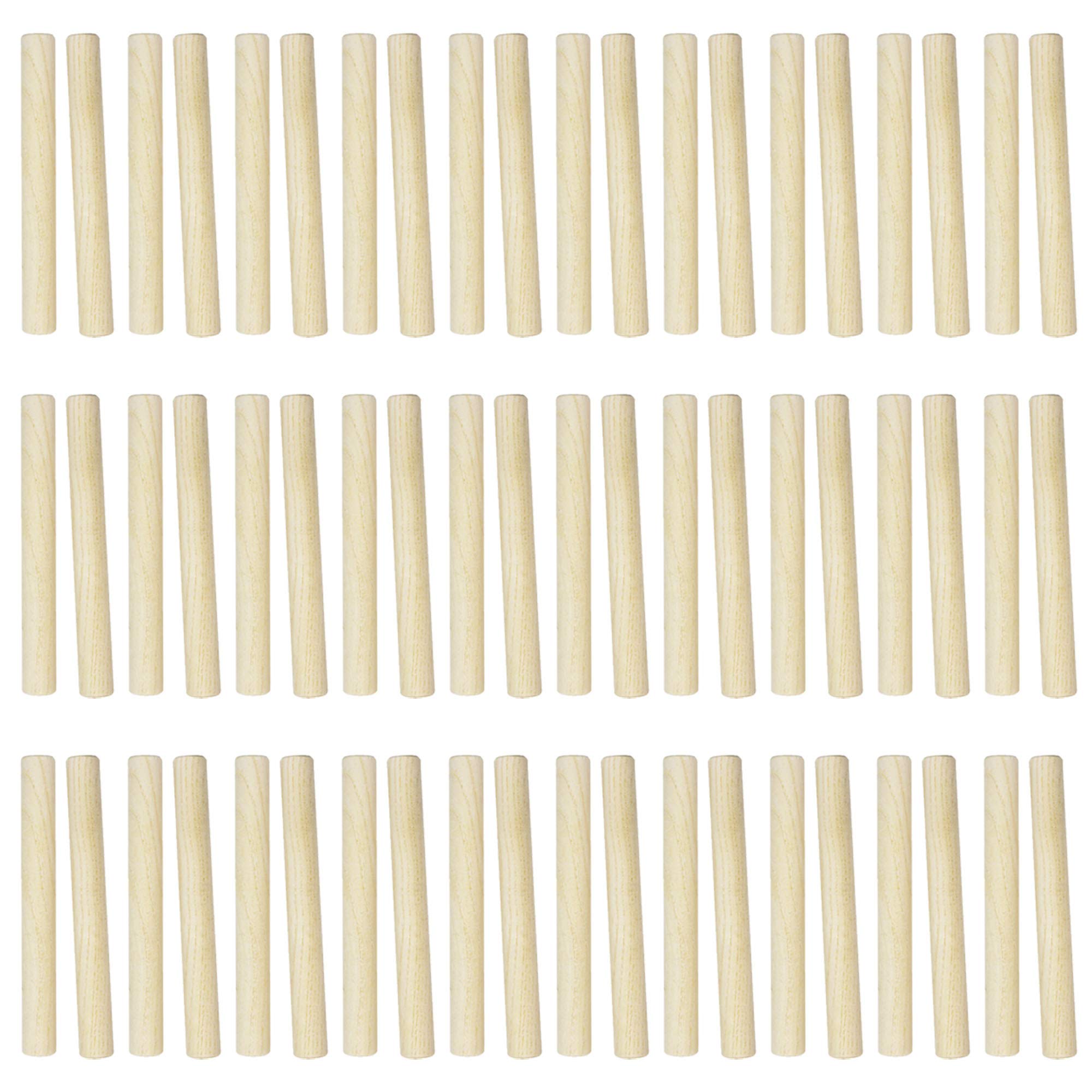 A-Star Maple Wood Claves, 20cm - Pack of 30 Pairs - Handheld Rhythm Sticks, Wooden Percussion Instrument