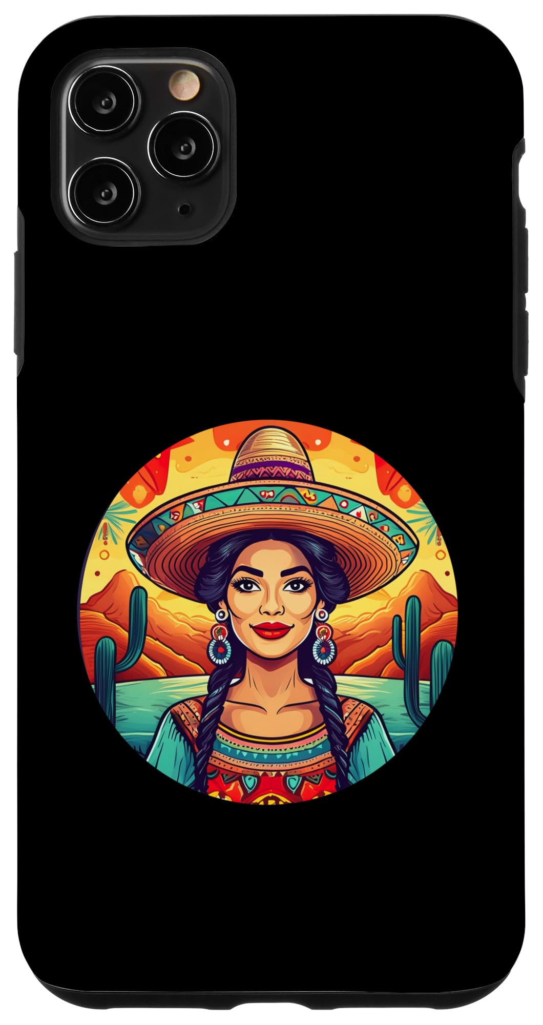 iPhone 11 Pro Max 5 de Mayo Party Drinko de Mayo pretty Latina Lady Case