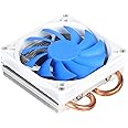 Silverstone Tek Low-Profile Heatsink CPU Cooler with 92mm PWM Fan, Two 6mm Heat Pipes, Intel LGA1155/1156/1150 and AMD AM2/AM3/FM1/FM2 AR05