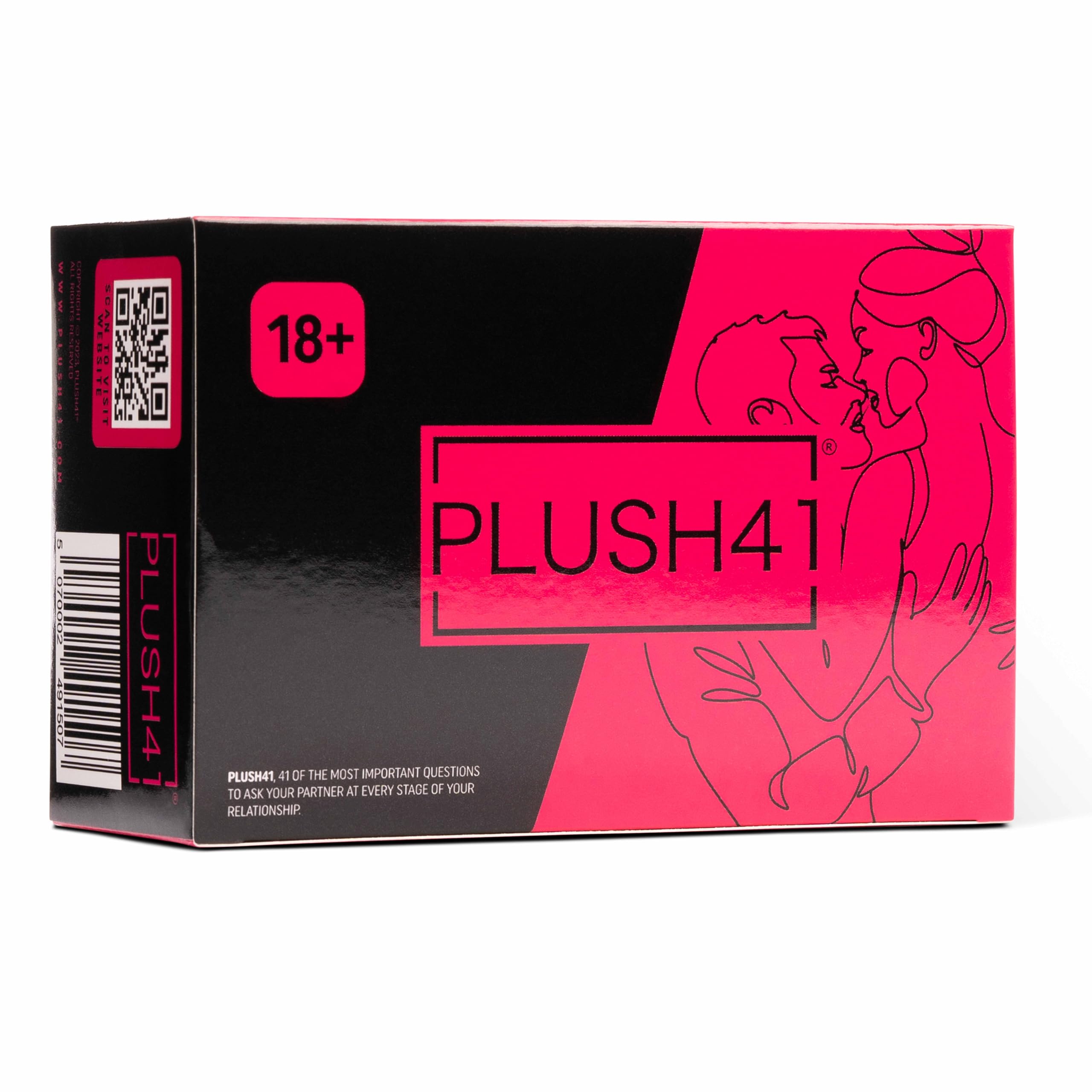 PLUSH41 COMBO PACK, Has 41 of the most important questions to ask your partner at every stage of your relationship from the First Date, 6 Months, 12 Months Plus Engaged, Married & Maintenance