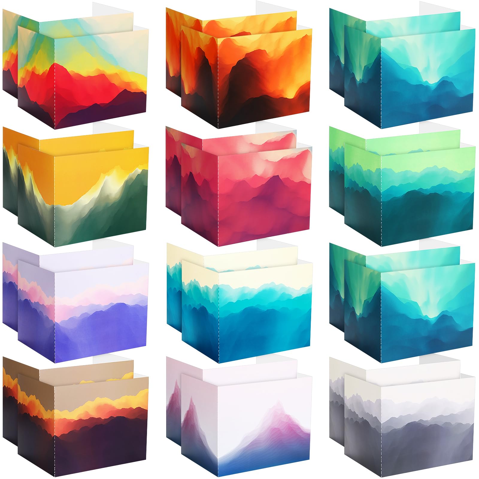 Photo 1 of SATINIOR 24 Pcs Privacy Folders for Students, 12 Colors Desk Dividers Classroom Privacy Boards, Testing Dividers for Classroom Bulk, Study Panel for School Teacher Student(Gradient Style)