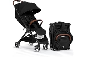 Silver Cross Clic Compact Stroller - Lightweight Travel Stroller for Newborn to Toddler (Birth to 55 lbs.), One-Hand Fold, Li