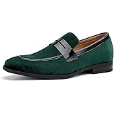 JITAI Mens Velvet Loafers Dress Shoes Loafers for Men Tuxedo Suit Shoes