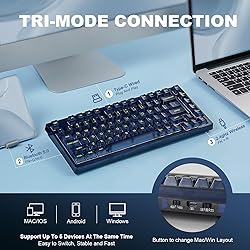 YUNZII X75 PRO 82 Key Wireless Hot Swappable