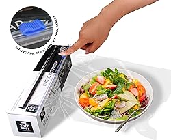 Plastic Food Wrap- 800 SQ. FT. BPA-Free, Includes