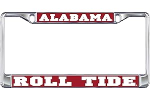 CRAFTIQUE Alabama Crimson Tide Plate Frame