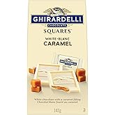 GHIRARDELLI Caramel White Chocolate Squares, 142-Gram Bag
