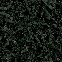2LB Dark Green Crinkle Cut Paper Shred