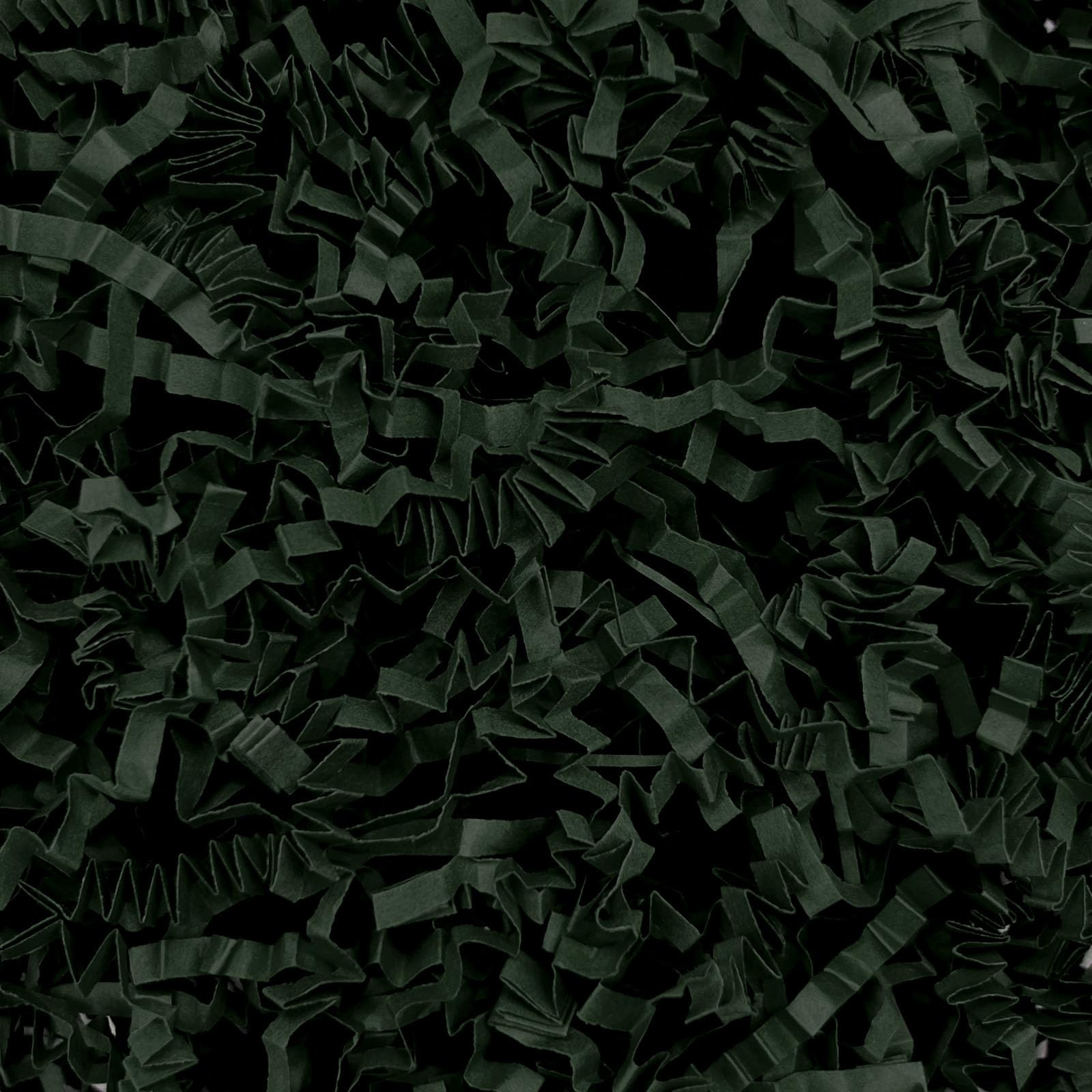 2LB Dark Green Crinkle Cut Paper Shred