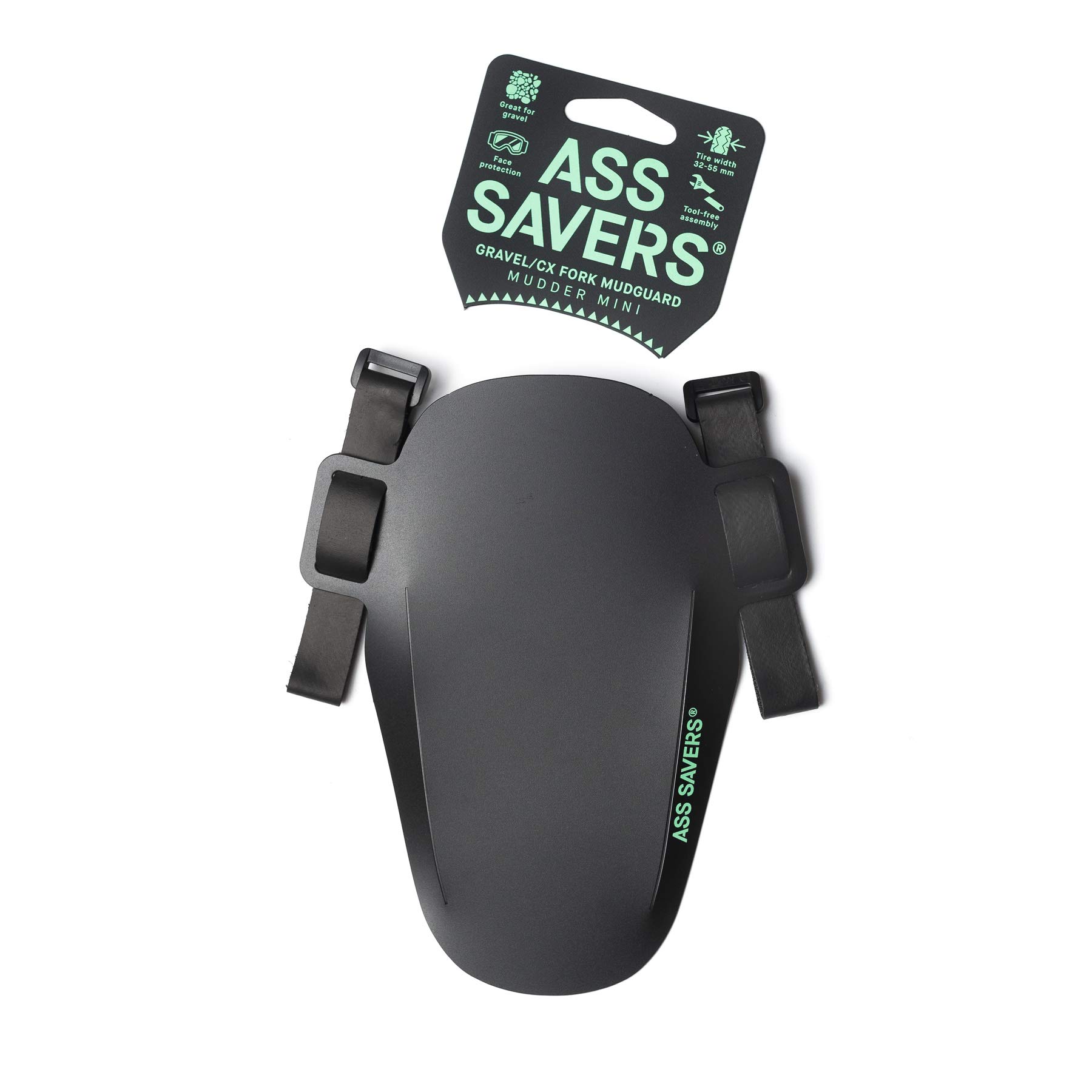ASS SAVERS Mudder Mini Clip-On Gravel Mudguard