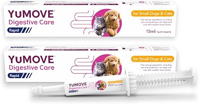 YuMOVE Digestive Care Rapid Probiotic Paste for Dogs & Cats 2 x 15ml