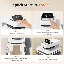 HTVRONT Auto Heat Press 2 - Heat Press Machine for