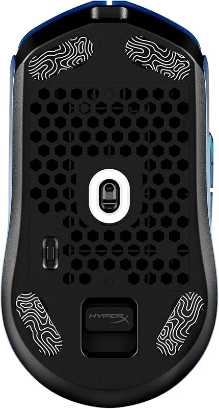 Pulsefire Haste 2 S Kabellose Gaming-Maus, Magnesiumgehäuse, Ultra-leicht, 64 g, Akku 120 h, Glass Skates, 26 K Sensor, Blau