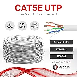 Big-A - 1000ft Cat5e Plenum Ethernet